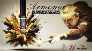 LONGONI - Queue de billard français - Armonia Yellow