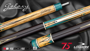 LONGONI - Carom cue - Galaxy Ebony